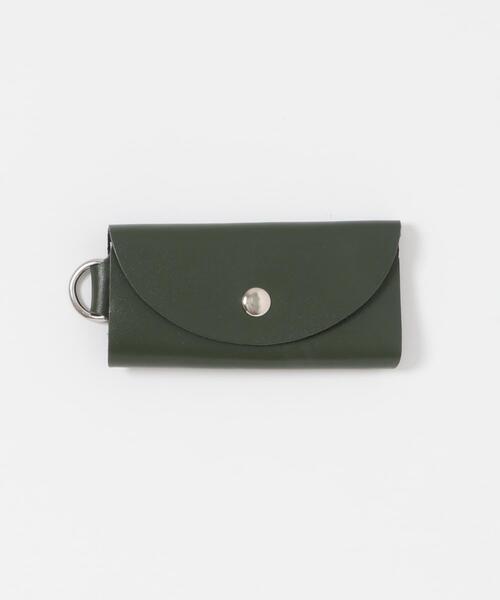 ITEMS URBANRESEARCH（アイテムズ アーバンリサーチ）の「Hawk　Leather Key Case（キーケース/キーアクセサリー・メンズ・グリーン/ブラウン/ブラック・-）」の3枚目の写真