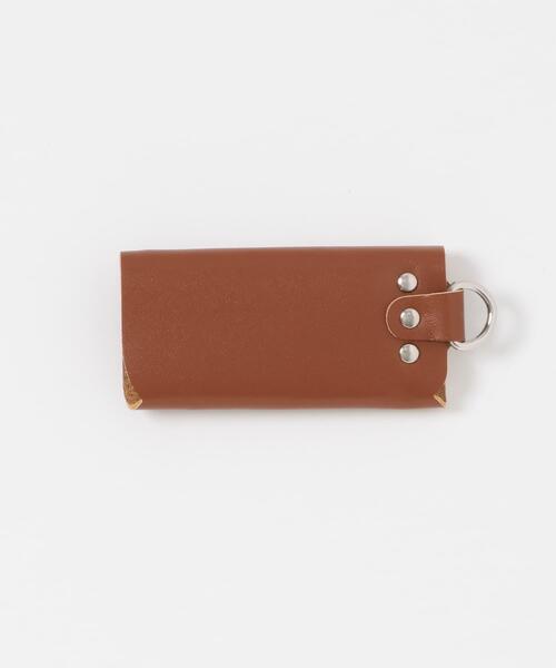ITEMS URBANRESEARCH（アイテムズ アーバンリサーチ）の「Hawk　Leather Key Case（キーケース/キーアクセサリー・メンズ・グリーン/ブラウン/ブラック・-）」の8枚目の写真