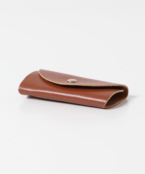 ITEMS URBANRESEARCH（アイテムズ アーバンリサーチ）の「Hawk　Leather Key Case（キーケース/キーアクセサリー・メンズ・グリーン/ブラウン/ブラック・-）」の9枚目の写真