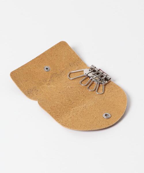 ITEMS URBANRESEARCH（アイテムズ アーバンリサーチ）の「Hawk　Leather Key Case（キーケース/キーアクセサリー・メンズ・グリーン/ブラウン/ブラック・-）」の11枚目の写真