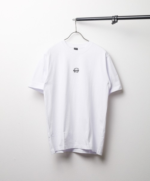 ARCHIVER(アーカイバ)の「【69】刺繍ショートスリーブ コットンTシャツ(Tシャツ/カットソー・レディース・ホワイト系1/ホワイト系2/ホワイト系3/ブラック系2/ブラック系1/ブラック系3/パープル/ブルー系・MEDIUM/LARGE)」の3枚目の写真
