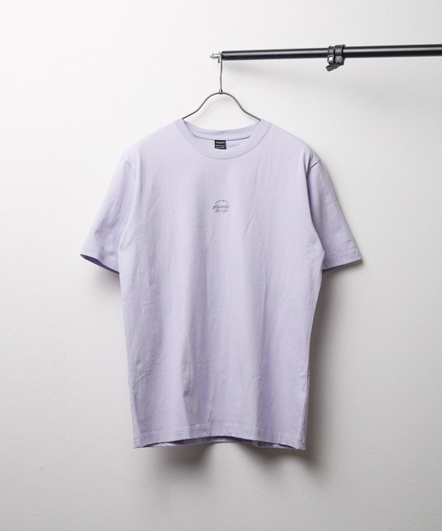 ARCHIVER(アーカイバ)の「【69】刺繍ショートスリーブ コットンTシャツ(Tシャツ/カットソー・レディース・ホワイト系1/ホワイト系2/ホワイト系3/ブラック系2/ブラック系1/ブラック系3/パープル/ブルー系・MEDIUM/LARGE)」の8枚目の写真