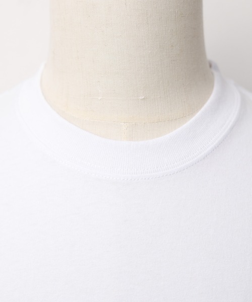 ARCHIVER(アーカイバ)の「【69】刺繍ショートスリーブ コットンTシャツ(Tシャツ/カットソー・レディース・ホワイト系1/ホワイト系2/ホワイト系3/ブラック系2/ブラック系1/ブラック系3/パープル/ブルー系・MEDIUM/LARGE)」の16枚目の写真