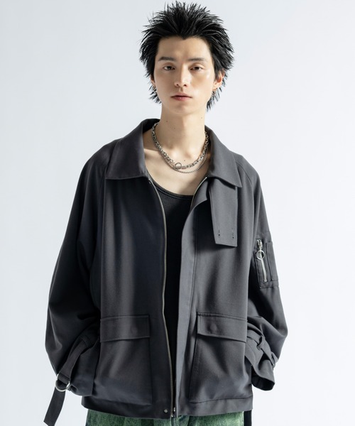 即納！最大半額！ Flight Oversized Blouson オーバーサイズフライトブルゾン - ジャケット・アウター