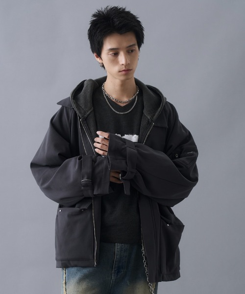 Oversized Flight Blouson - オーバーサイズフライトブルゾン (合成