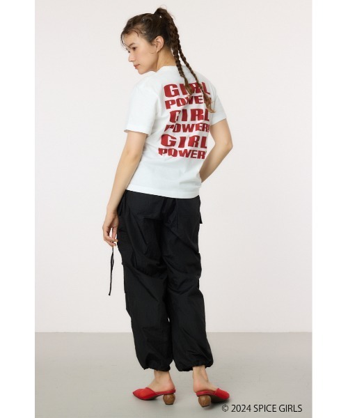 RODEO CROWNS WIDE BOWL(ロデオクラウンズワイドボウル)の「SPICE GIRLS Tシャツ(Tシャツ/カットソー・レディース・オフホワイト/ブラック/ライトブルー・MEDIUM/LARGE)」の13枚目の写真