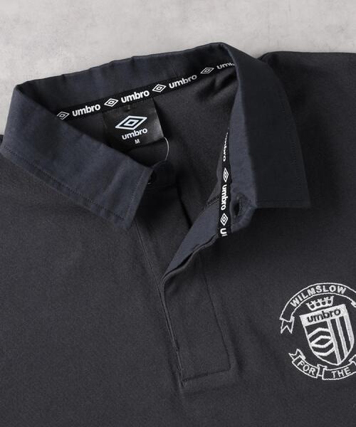 UMBRO(アンブロ)の「UMBRO(アンブロ)エンブレムポロシャツ(ポロシャツ・レディース・ブラック/ベージュ・M/L/XL)」の13枚目の写真