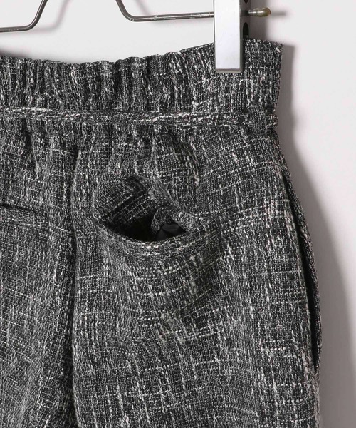 Heather（ヘザー）の「ベルト付きツイードショートパンツ 139032