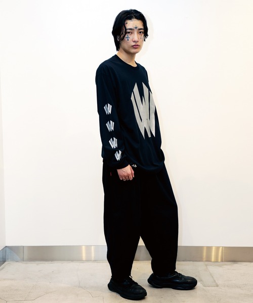 [W] by VIRGOwearworks（ダブリューバイヴァルゴウェアーワークス）の「W-logo lst（Tシャツ/カットソー・メンズ・イエロー/ホワイト/ブラック・M/L/XL/XXL）」の7枚目の写真