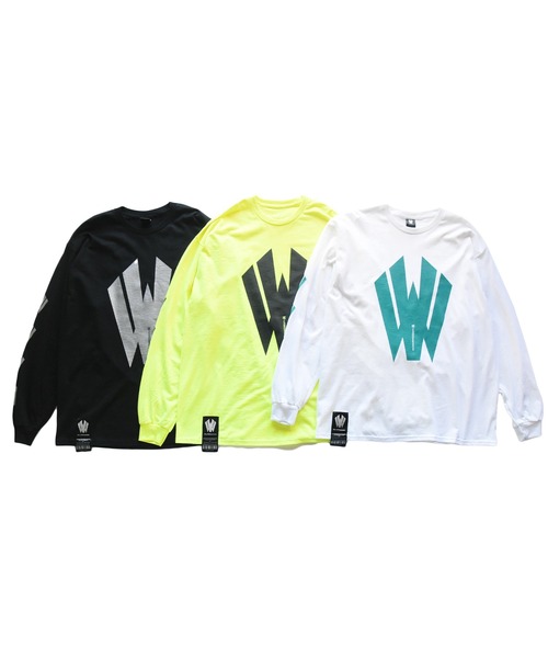 [W] by VIRGOwearworks（ダブリューバイヴァルゴウェアーワークス）の「W-logo lst（Tシャツ/カットソー・メンズ・イエロー/ホワイト/ブラック・M/L/XL/XXL）」の10枚目の写真