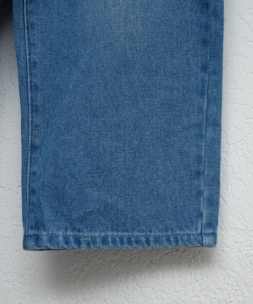 CIAOPANIC TYPY（チャオパニックティピー）の「【KIDS】【Liam】カットアウトワイドデニム（デニムパンツ・キッズ・サックスブルー/ネイビー/ブラック・XX-LARGE/X-LARGE/LARGE/MEDIUM/SMALL）」の10枚目の写真