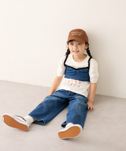 CIAOPANIC TYPY（チャオパニックティピー）の「【KIDS】【Liam】カットアウトワイドデニム（デニムパンツ・キッズ・サックスブルー/ネイビー/ブラック・XX-LARGE/X-LARGE/LARGE/MEDIUM/SMALL）」の17枚目の写真