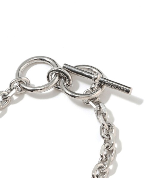 LOVELESS（ラブレス）の「スクエアチェーンブレス（ブレスレット・メンズ・シルバー系その他・FREE）」の4枚目の写真