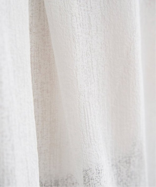 LBC（エルビーシー）の「シアータック切り替えプルオーバー（Tシャツ/カットソー・レディース・オフホワイト/レッド/ブラック・M）」の8枚目の写真