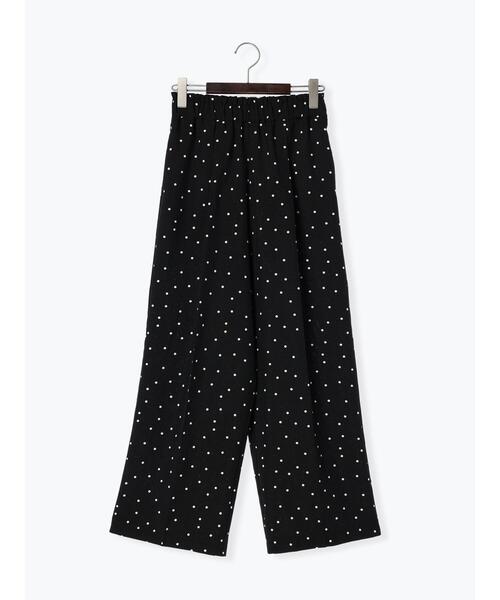 Te chichi TERRASSE（テチチテラス）の「【セットアップ可】麻調ワイドパンツ（その他パンツ・レディース・ベージュ/ブラック/チャコールグレー・F）」の18枚目の写真