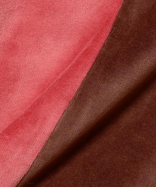 B:MING by BEAMS（ビーミングバイビームス）の「配色 ベロア フーディー 2024FW（100～140cm）（パーカー・キッズ・ネイビー/レッド・130/140/100/110/120）」の16枚目の写真