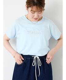 ehka sopo | 刺繍ロゴTシャツ(Tシャツ/カットソー)