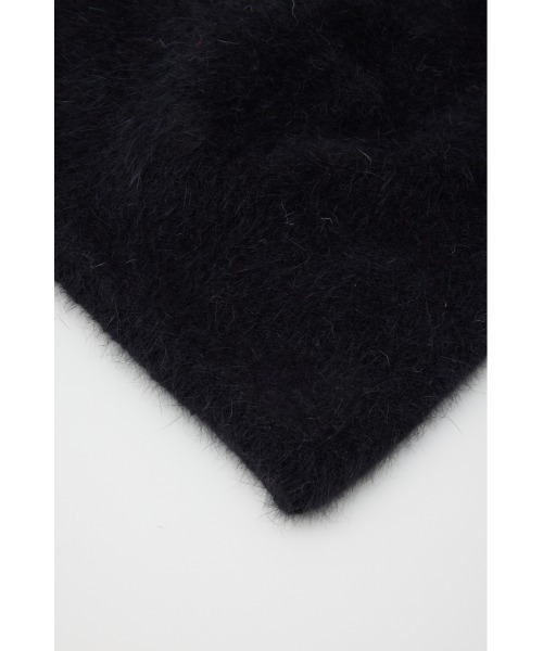 SLY（スライ）の「SHAGGY BEANIE シャギー ビーニー（ニットキャップ/ビーニー・レディース・ブラック/ピンク系その他/杢グレー/ホワイト・FREE）」の8枚目の写真