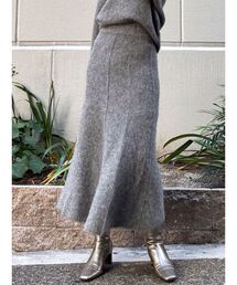 LAGUNAMOON | アルパカシャギーニットナローフレアスカート(スカート)