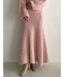 LAGUNAMOON | アルパカシャギーニットナローフレアスカート(スカート)
