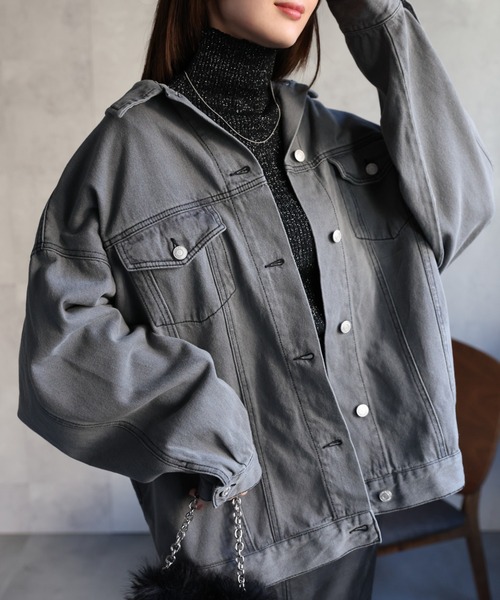 model：162cm 着用サイズ：F