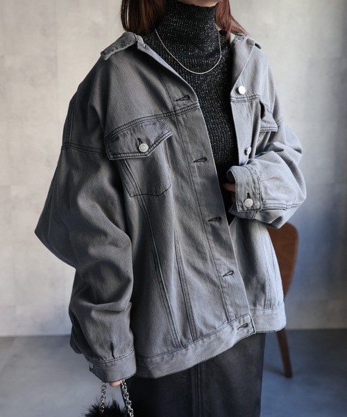 model：162cm 着用サイズ：F
