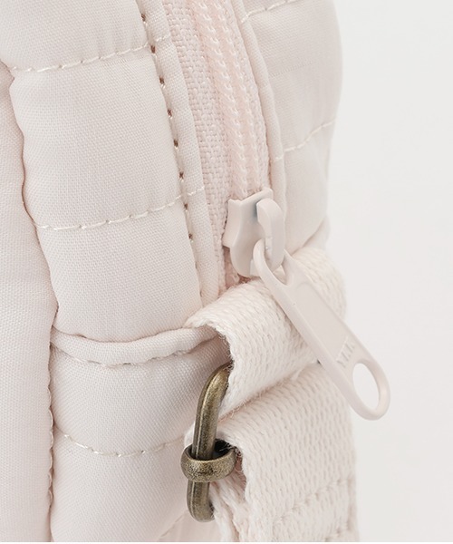 petit main(プティマイン)の「ププ&テテお顔ショルダーバッグ(ショルダーバッグ・キッズ・モカ/ライトピンク・FREE)」の9枚目の写真