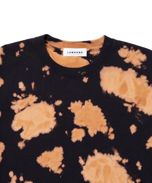 【セール】【LAMRONS】TYEDYE HAND BREECH S/S TEE（Tシャツ/カットソー）｜M TO R（ムウトアール）
