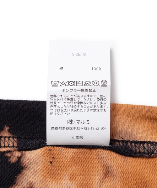 【セール】【LAMRONS】TYEDYE HAND BREECH S/S TEE（Tシャツ/カットソー）｜M TO R（ムウトアール）