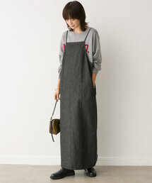 RIVE DROITE | 予約【MONN.:. (モン)】デニムキャミワンピース(ワンピース)