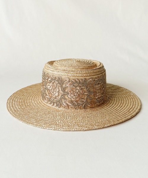 ORIENT(オリエント)の「KANDIA【カンディア】(ハット・レディース・ナチュラル/ブラック・FREE)」の2枚目の写真