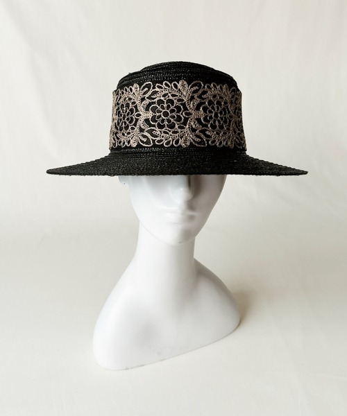 ORIENT(オリエント)の「KANDIA【カンディア】(ハット・レディース・ナチュラル/ブラック・FREE)」の3枚目の写真
