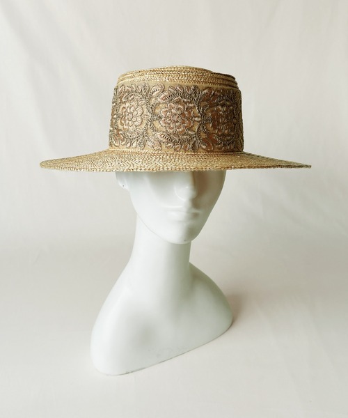 ORIENT(オリエント)の「KANDIA【カンディア】(ハット・レディース・ナチュラル/ブラック・FREE)」の4枚目の写真