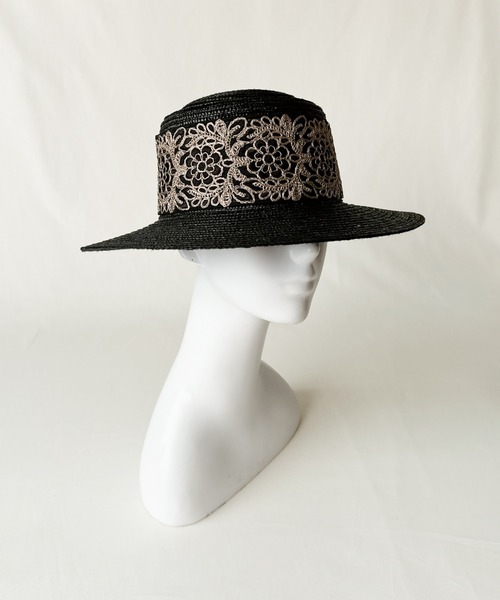 ORIENT(オリエント)の「KANDIA【カンディア】(ハット・レディース・ナチュラル/ブラック・FREE)」の5枚目の写真