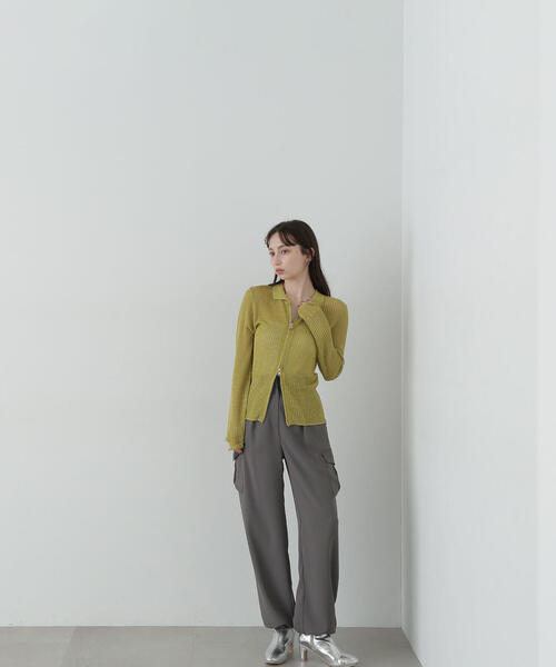 NATURAL BEAUTY BASIC（ナチュラルビューティーベーシック）の「◇2wayカーゴパンツ（カーゴパンツ・レディース・ピンク/チャコールグレー/ブラック・SMALL/MEDIUM）」の12枚目の写真