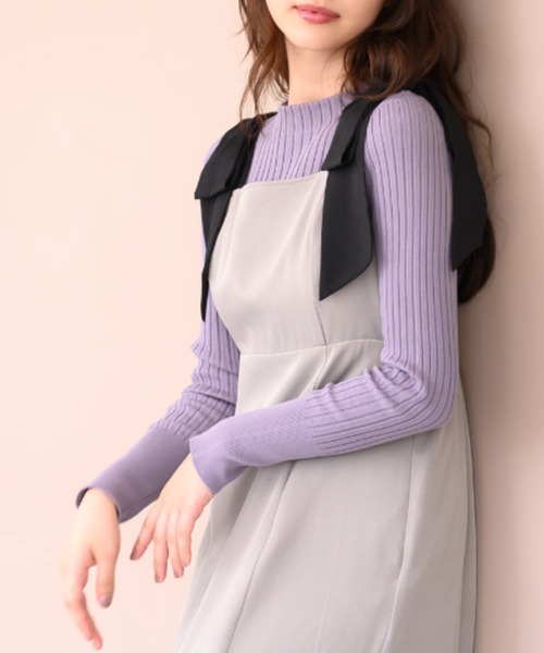 トップス mmm ギャザーオフショルドッキングニット/MM438312 – MISCH MASCH|31 Sons