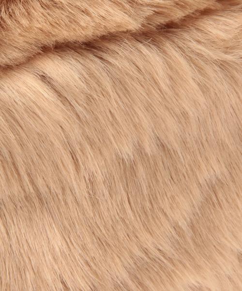 BEAMS LIGHTS Women's（ビームスライツ ウィメンズ）の「VOTAN TOKYO×BEAMS LIGHTS / ファーサークル（ショルダーバッグ・レディース・ブラック/ベージュ・ONE SIZE）」の11枚目の写真