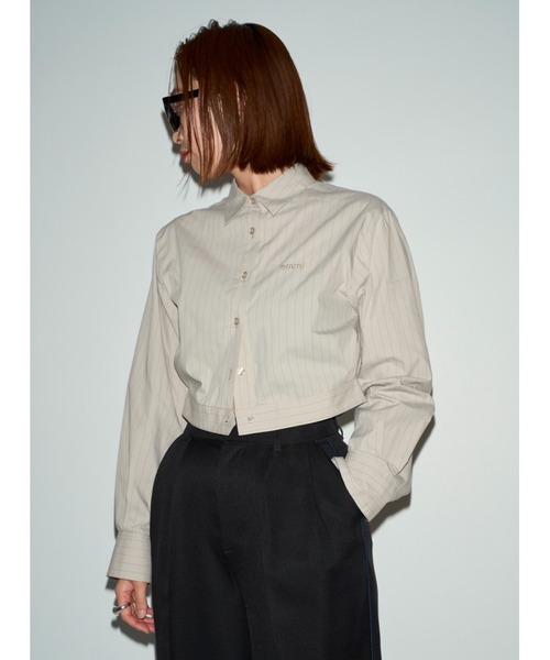 emmi（エミ）の「eco クロップドシャツ（Tシャツ/カットソー）」 - WEAR