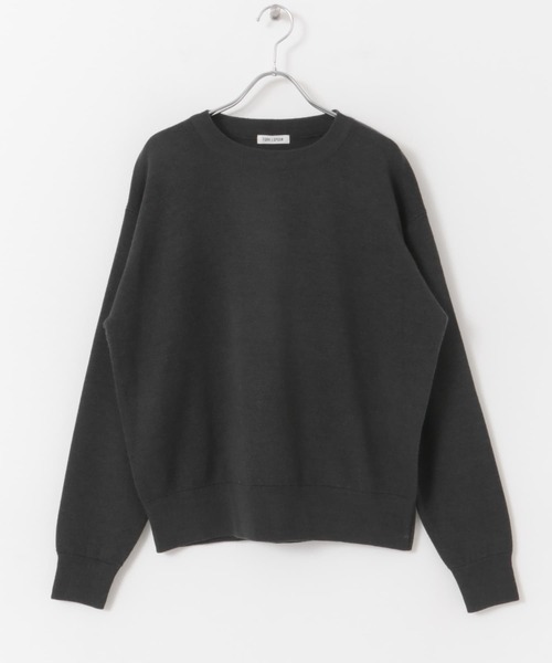 FORK&SPOON（フォークアンドスプーン）の「『洗濯可』FORK&SPOON　ミラノリブクルーネックプルオーバー（ニット/セーター・レディース・モカ/グリーン系その他/チャコールグレー・1）」の17枚目の写真