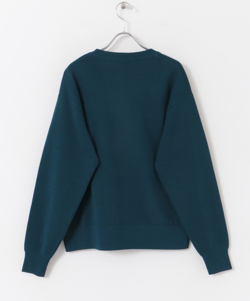 FORK&SPOON（フォークアンドスプーン）の「『洗濯可』FORK&SPOON　ミラノリブクルーネックプルオーバー（ニット/セーター・レディース・モカ/グリーン系その他/チャコールグレー・1）」の20枚目の写真