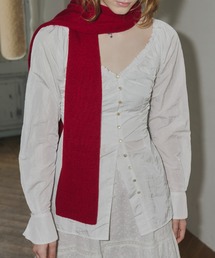 GIUNON | waist cinching shirring blouse / ウエスト絞りシャーリングブラウス(シャツ/ブラウス)