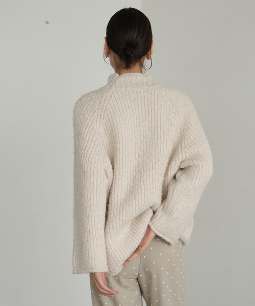 新品未使用 CLANE MALLYARN ROLL NECK KNIT TOPS CLANE（クラネ）の「MALLYARN ROLL NECK KNIT TOPS（ニット/セーター