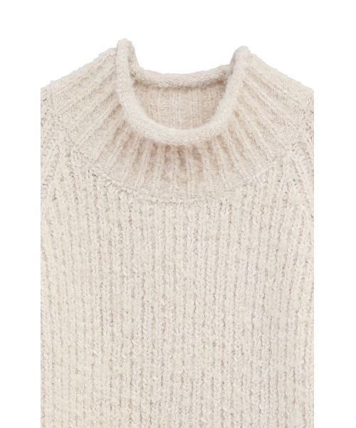 セール】MALLYARN ROLL NECK KNIT TOPS（ニット/セーター