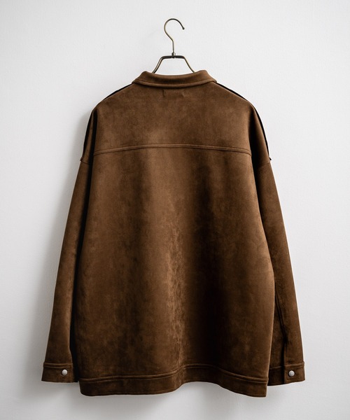 フレームワーク オーバーサイズシャツ 胸ポケット ブラウン ワイド　ゆったり フレームワーク オーバーサイズシャツ 胸ポケット ブラウン ワイド