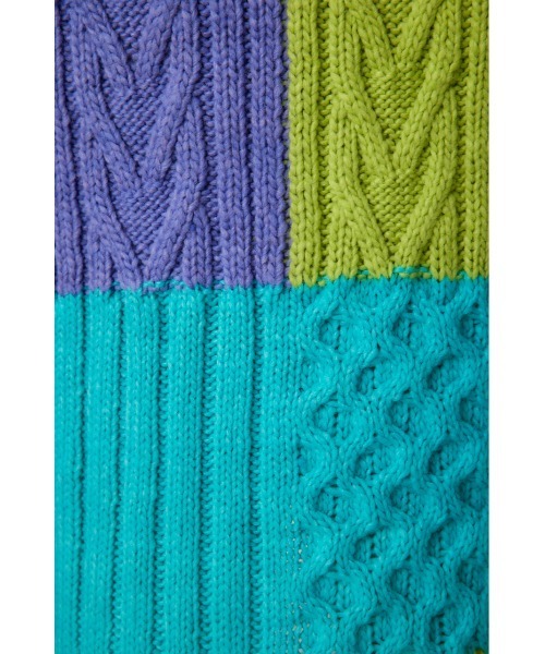 RODEO CROWNS WIDE BOWL（ロデオクラウンズワイドボウル）の「Custom ケーブルニット スカート（スカート・レディース・グリーン系その他/ピンク系その他/レッド系その他/パープル系その他・FREE）」の16枚目の写真