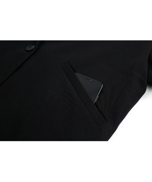 PARKS TOKYO SELECT(パークストウキョウセレクト)の「ダブルテーラードジャケット(テーラードジャケット・メンズ・ブラック/カーキ・SMALL/MEDIUM/LARGE/X-LARGE)」の19枚目の写真