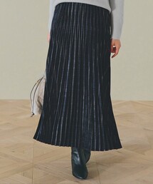grove | スウェーディサテンプリーツスカート(スカート)