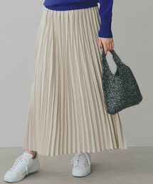 grove | 【mina掲載奈緒さん着用商品】スウェーディサテンプリーツスカート(スカート)