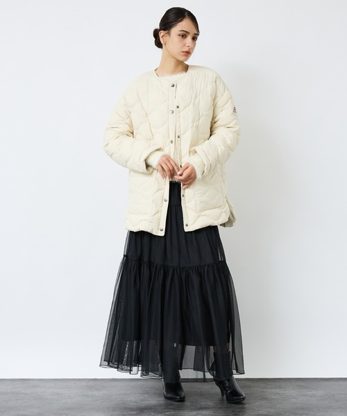 Pyrenex（ピレネックス）の「【PYRENEX / ピレネックス】SIENNA / ダウンジャケット / HWY039（ダウンジャケット/コート・レディース・ブラック/アイボリー/グリーン/ブロンズ/ボルドー・38/40/36）」の21枚目の写真