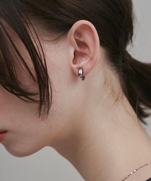 ciite' surgical stainless(シーテサージカルステンレス)の「【 金属アレルギー対応 】 小ぶりシンプルイヤリング サージカルステンレス (両耳用)(イヤリング・レディース・ゴールド/シルバー・FREE)」の13枚目の写真